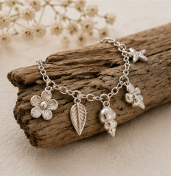 Silver Charm Bracelet